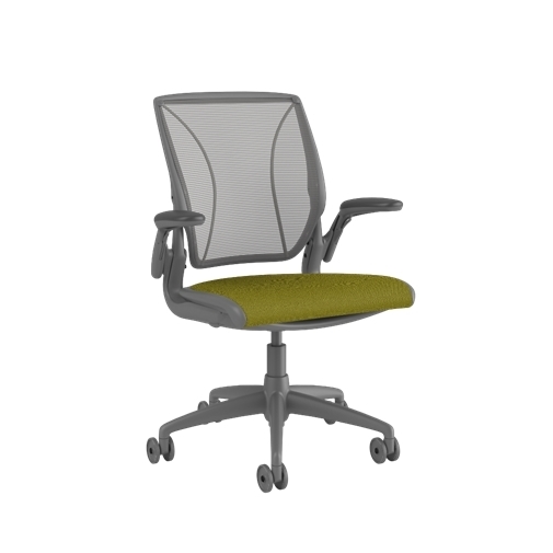 V - Gray Frame World Chair